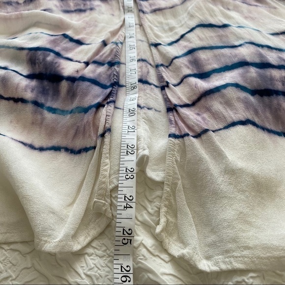 H.I.P. Top cardigan White Purple Tie Dye Small - Picture 9 of 9